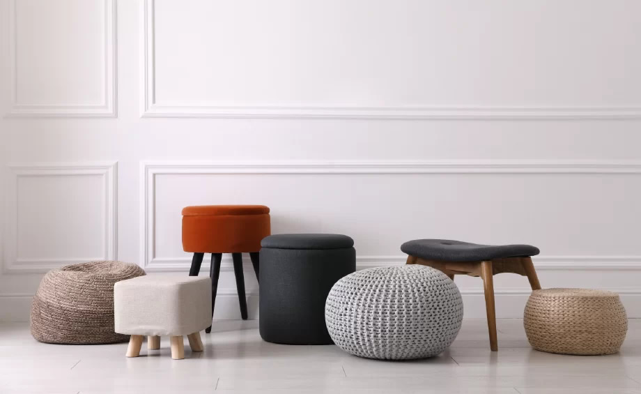 Utilidades dos puffs para a sua casa